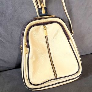 Valentine leather backpack bag